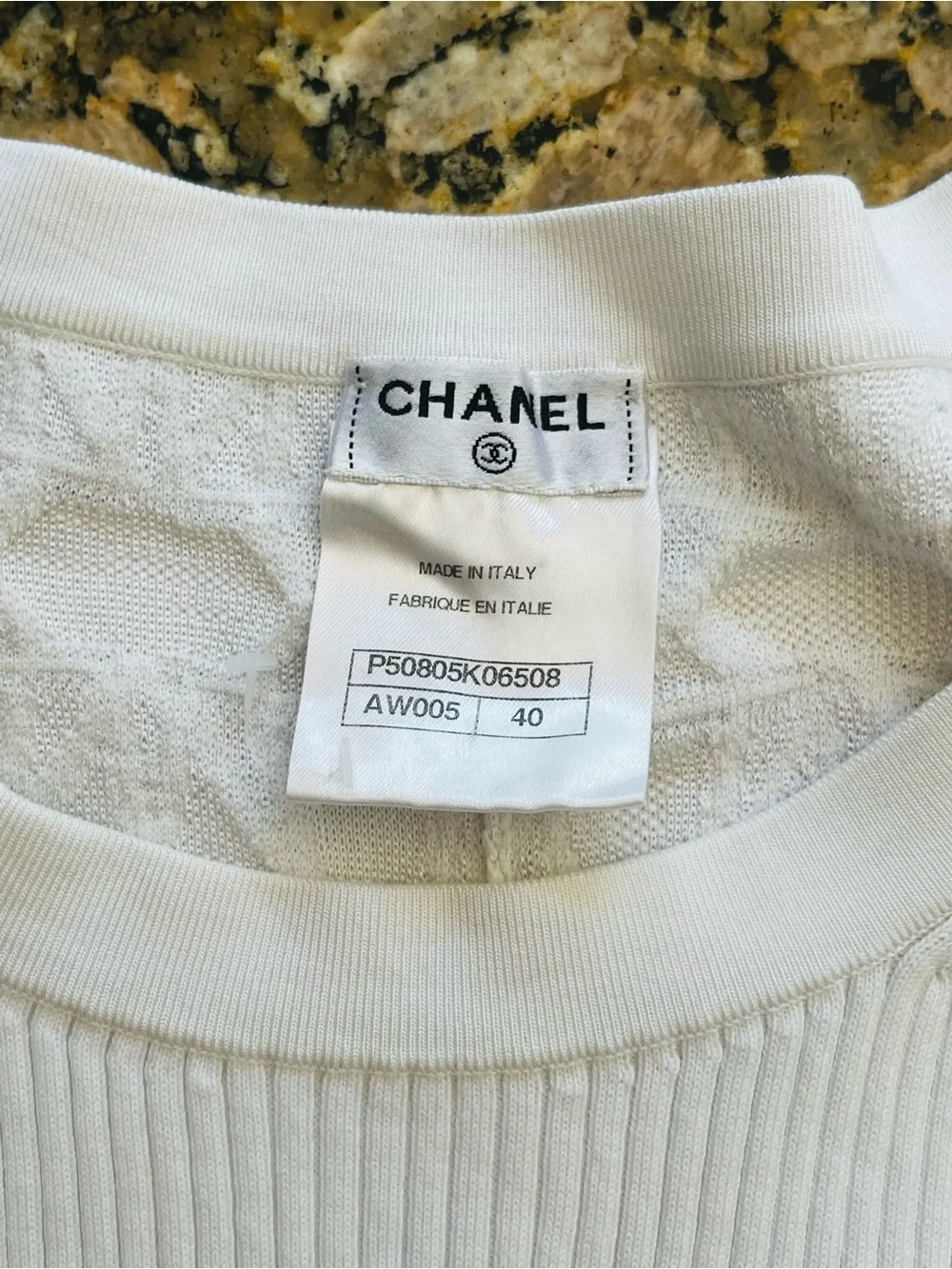 CHANEL knit sweater, size 40